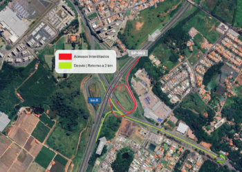 Trevo de Valinhos terá interdições de alças neste domingo