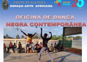 Oficina gratuita de dança negra contemporânea será nos dias 12, 19 e 26