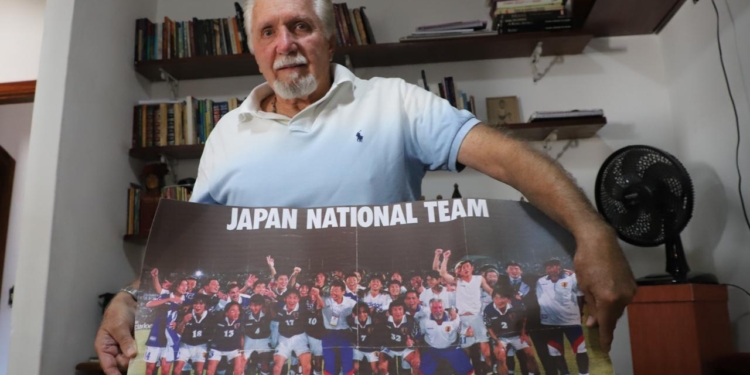 Preparador da seleção japonesa, Luis Flávio Buongermino fez história nas competições mundiais da década de 90