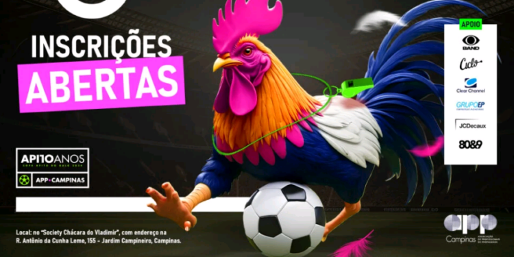 APP Campinas abre inscrições para a Copa Apito do Galo 2024