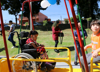 Parque infantil inclusivo é inaugurado na Região Norte de Campinas