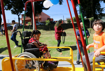 Parque infantil inclusivo é inaugurado na Região Norte de Campinas
