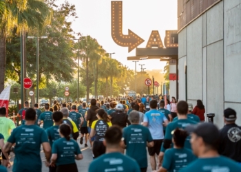 Circuito de corridas faz etapa no Parque Dom Pedro II, em Campinas