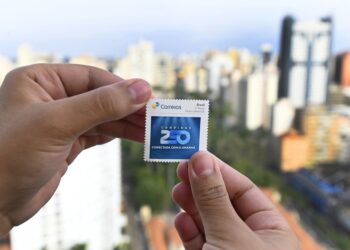 Selo e carimbo comemoram  o aniversário de 250 anos de Campinas