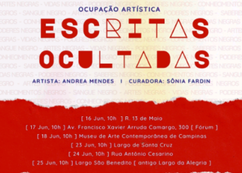 Projeto Escritas Ocultadas ocupa região central de Campinas