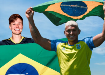 Isaquias Queiroz e Raquel Kochhann serão os porta-bandeiras do Brasil na Cerimônia de Abertura de Paris