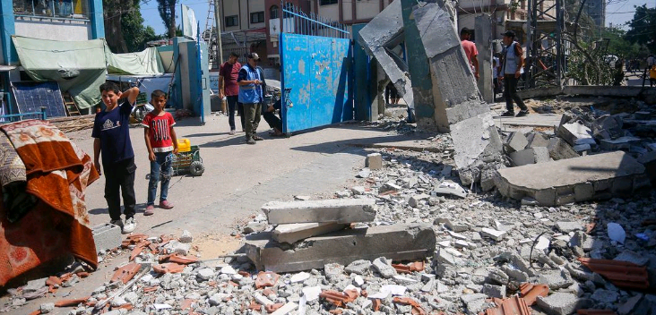 Ataques aéreos atingem o centro e o sul de Gaza nesta segunda