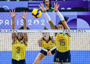 Vôlei feminino estreia com vitória tranquila sobre o Quênia em Paris