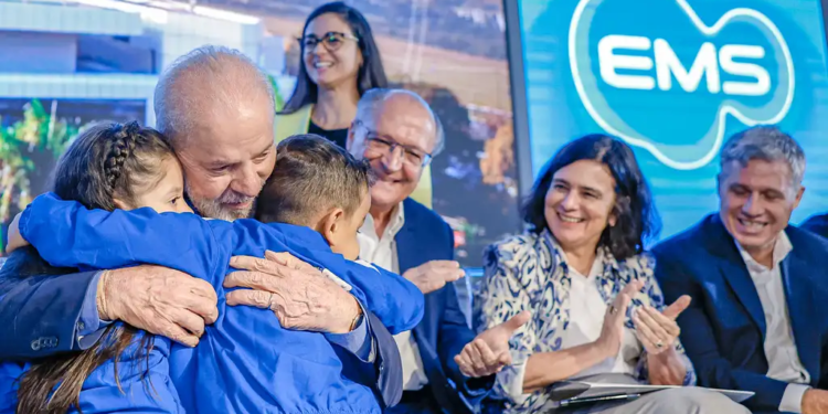 Em Hortolândia, Lula destaca momento positivo para a saúde no Brasil