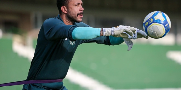 Guarani terá mudança no gol na partida contra o Santos