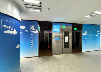 Siesta Box investe R$ 750 mil em novas cabines de descanso em Viracopos