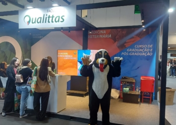 Faculdade Qualittas participa do Congresso PetVet 2024 com estande interativo