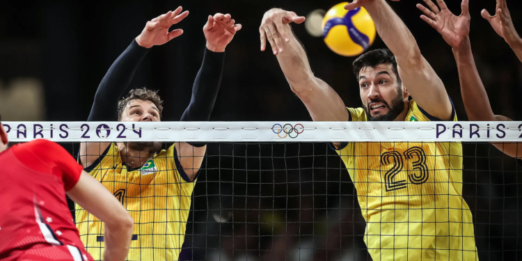 Vôlei masculino do Brasil é eliminado na Olimpíada pelos EUA