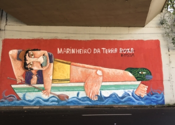 Mural na Barão de Itapura homenageia artista campineiro José Pancetti