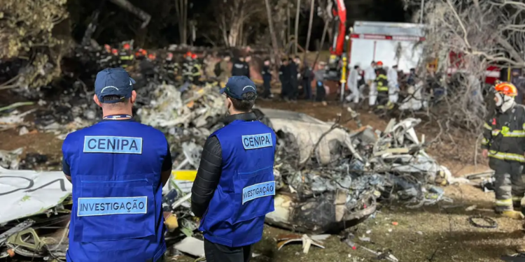 Cenipa diz ter recuperado gravações das caixas-pretas do avião que caiu em Vinhedo