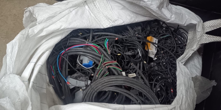 GM de Campinas apreende carga com uma tonelada de fios de cobre