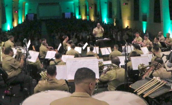 Banda Militar da EsPCEx se apresenta neste domingo no Taquaral