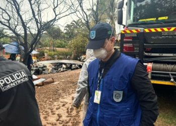 PF divulga imagens do local da tragédia em Vinhedo que matou 62 pessoas