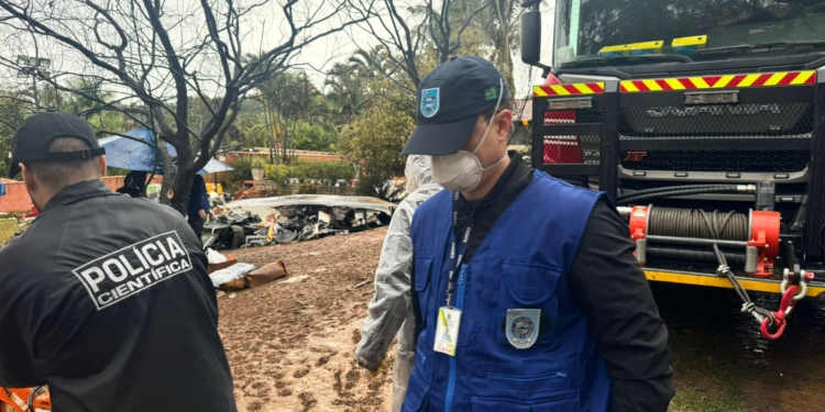 PF divulga imagens do local da tragédia em Vinhedo que matou 62 pessoas