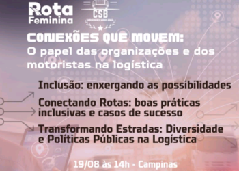Campinas recebe evento ‘Conexões que movem’: inclusão e diversidade no setor logístico