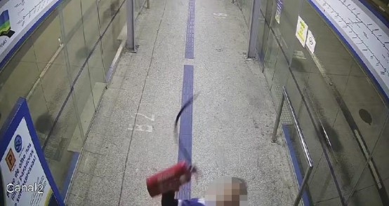 Emdec e GM detêm suspeito de vandalizar catracas do Terminal BRT Mercado