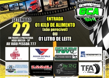 8º Encontro de Caminhoneiros movimenta Nova Odessa neste domingo