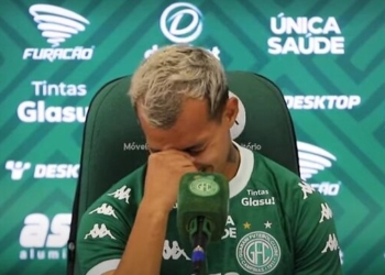 Novo reforço do Guarani chora ao lembrar grave lesão no joelho