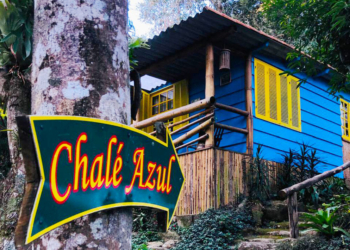 Chalés rústicos em meio à floresta conectam hóspedes à natureza em Petrópolis