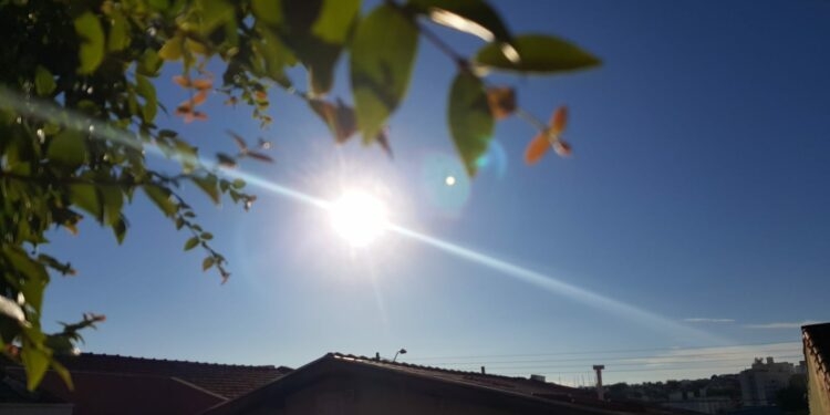 Campinas tem recorde de calor antes da chegada de frente fria