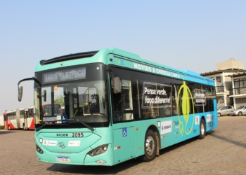 Campinas testa novo modelo elétrico de ônibus em linha do Campo Grande