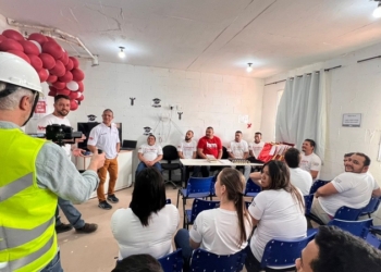 Projeto educacional da HM forma nova turma no canteiro de obras