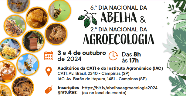Cati celebra Dia Nacional das Abelhas e da Agroecologia e destaca desenvolvimento sustentável