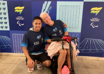 Parceria imbatível: mãe e filho ganham juntos 8 medalhas de ouro no Paresp
