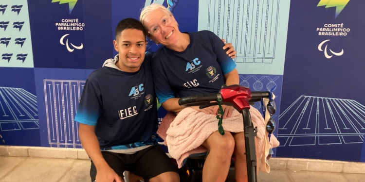 Parceria imbatível: mãe e filho ganham juntos 8 medalhas de ouro no Paresp