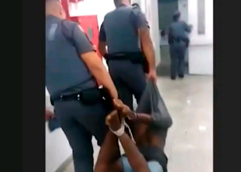 Justiça militar absolve policiais que tinham levado homem amarrado