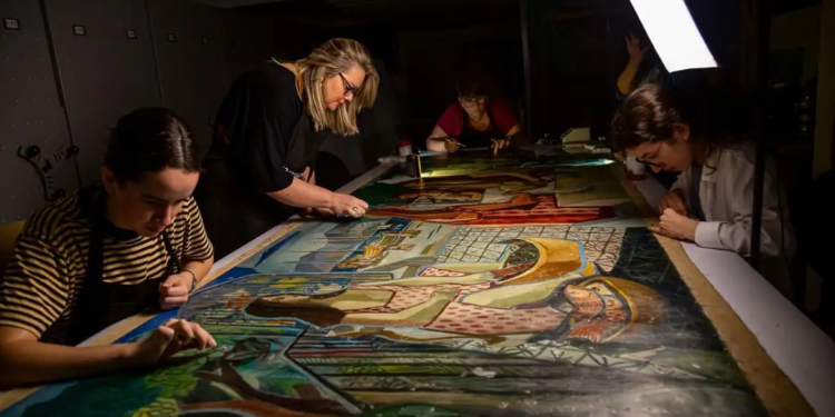 Obras vandalizadas em ato do 8 de janeiro são recuperadas