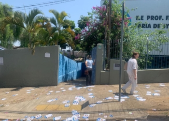 Votação é tranquila em Campinas; Hora flagra despejo de santinhos
