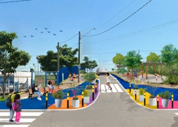 ‘Caminhos do Brincar’ transformará entorno de escola no Satélite Íris