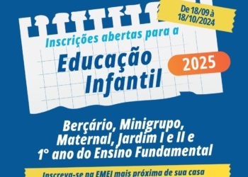 Termina nesta sexta o prazo de inscrição para Educação Infantil de Hortolândia
