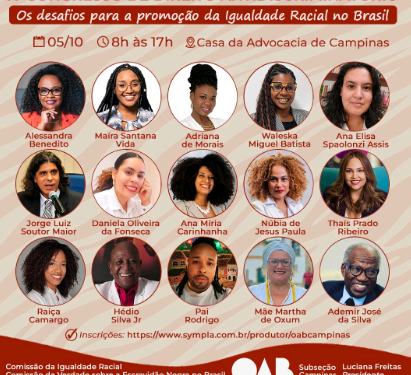 Congresso na OAB-Campinas debate desafios da promoção da igualdade racial