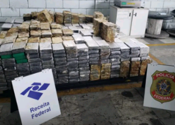 Porto de Santos: Receita e PF fazem maior apreensão de cocaína do ano