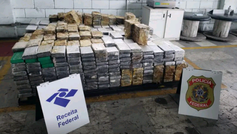 Porto de Santos: Receita e PF fazem maior apreensão de cocaína do ano