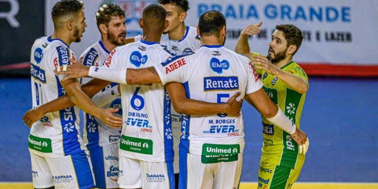 Vôlei Renata inicia nesta quarta-feira duelo da semifinal do Paulista