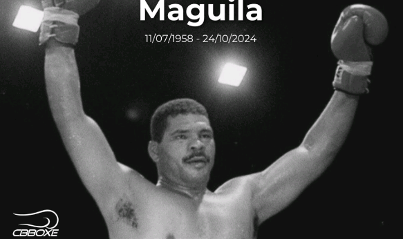 Multicampeão de boxe Maguila morre aos 66 anos
