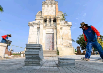 Cemitério da Saudade recebe novo piso e instalação de câmeras de monitoramento
