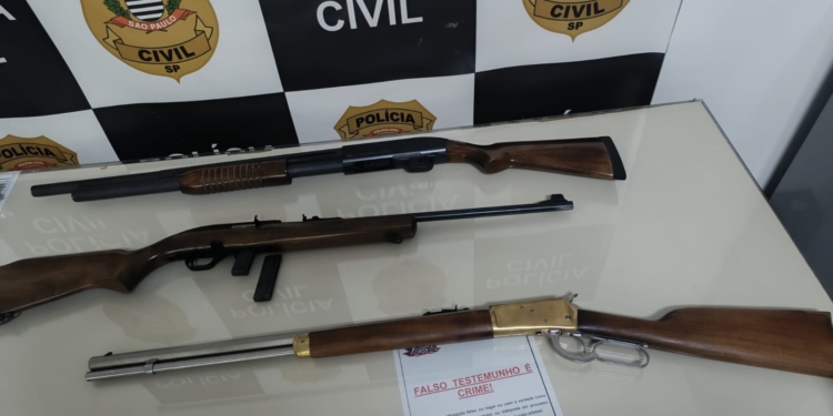 Idoso é preso em Sumaré com sete armas e mais de 450 munições