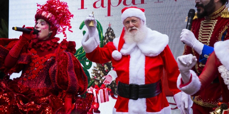 Papai Noel chega neste domingo no Galleria Shopping