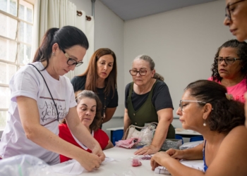 Projeto A Arte de Bordar em Indaiatuba forma e aprimora bordadeiras