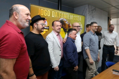 Jogo da Família Amoroso & Amigos será neste domingo no Clube Concórdia