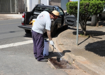 Prefeitura de Jaguariúna dedetiza escolas e bueiros para controlar escorpiões e outras pragas